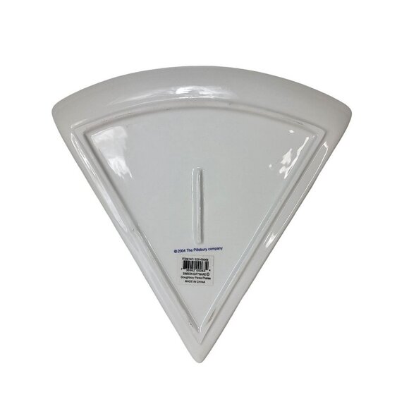 Pillsbury Doughboy Pizza Slice Ceramic Porcelain Plate Set of Five Plates - Picture 10 of 15